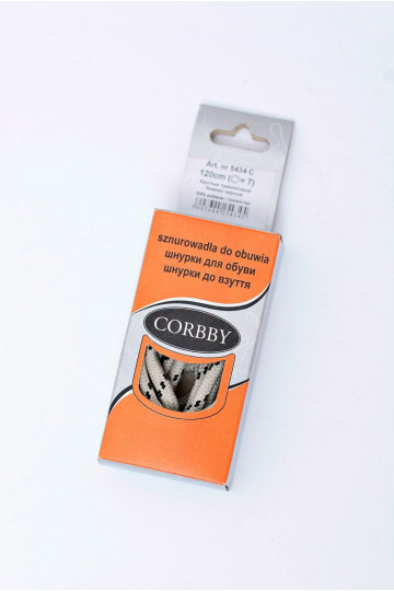 CORBBY Trekking-Schnürsenkel beige