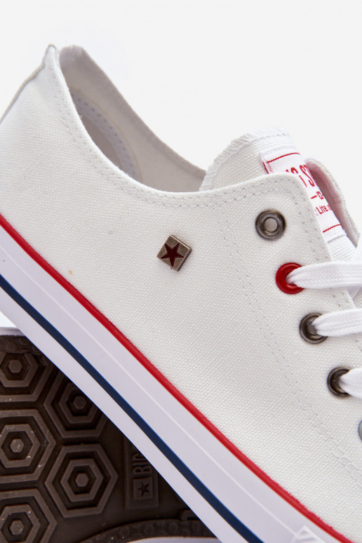 Weiße Freizeitschuhe von Big Star T174102 Weiße Freizeitschuhe von Big Star T174102