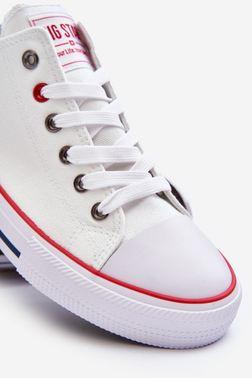 Weiße Freizeitschuhe von Big Star T174102 Weiße Freizeitschuhe von Big Star T174102