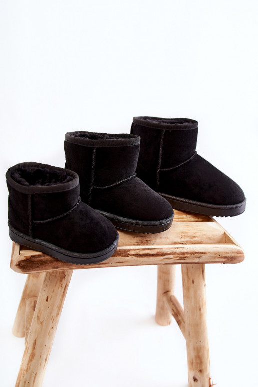 Warme Kinder-Winterstiefel in der Farbe Schwarz Gooby Warme Kinder-Winterstiefel in der Farbe Schwarz Gooby