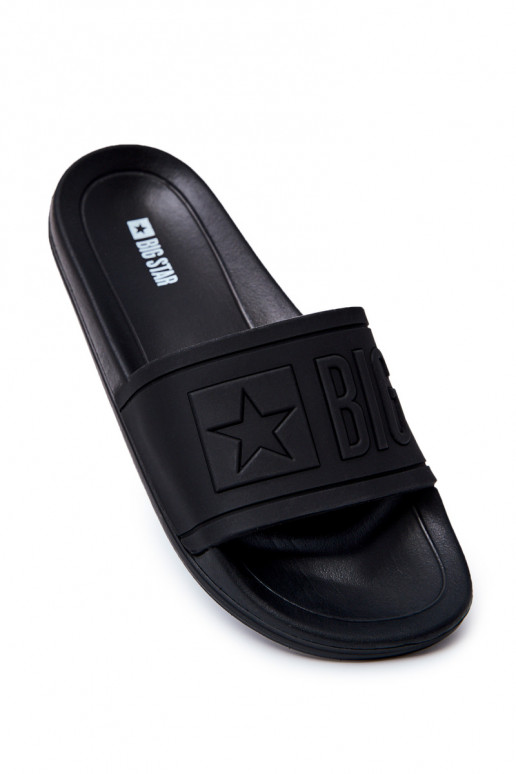 Hausschuhe Big Star Rubber schwarze Farbe DD174690 Hausschuhe Big Star Rubber schwarze Farbe DD174690