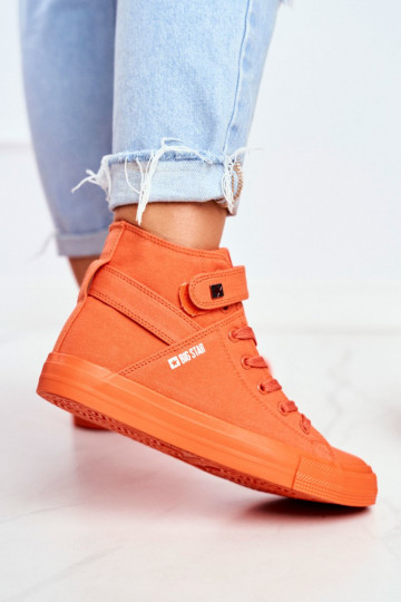 Freizeitschuhe mit Sohle Big Star FF274583 orange Farbe