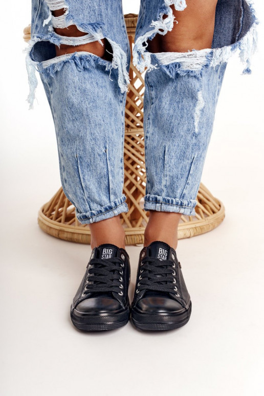 Damen-Freizeitschuhe Big Star schwarze Farbe V274871 Damen-Freizeitschuhe Big Star schwarze Farbe V274871