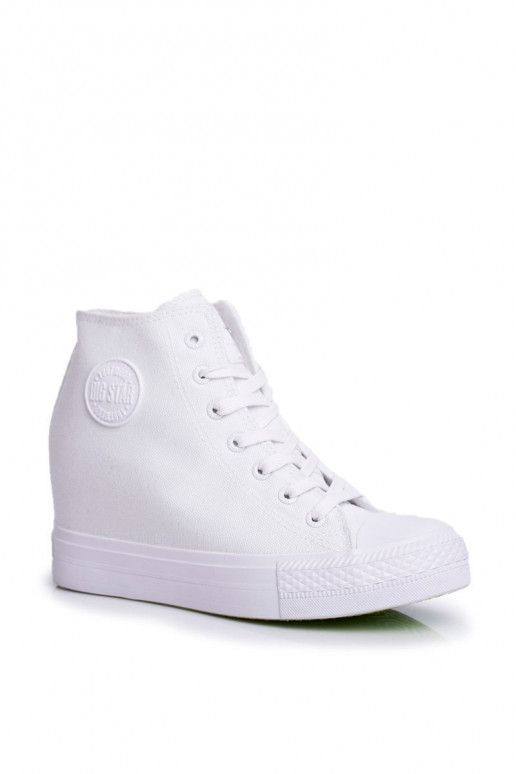 Sneakers Modell Schuhe Big Star weiße Farbe FF274A192