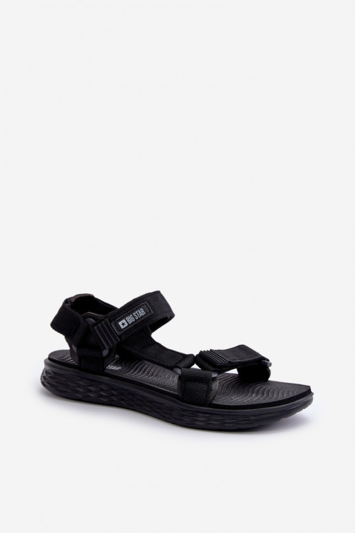 Damensandalen Big Star FF274A600 schwarz
