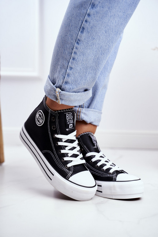 Freizeitschuhe Big Star schwarze Farbe GG274012 Freizeitschuhe Big Star schwarze Farbe GG274012