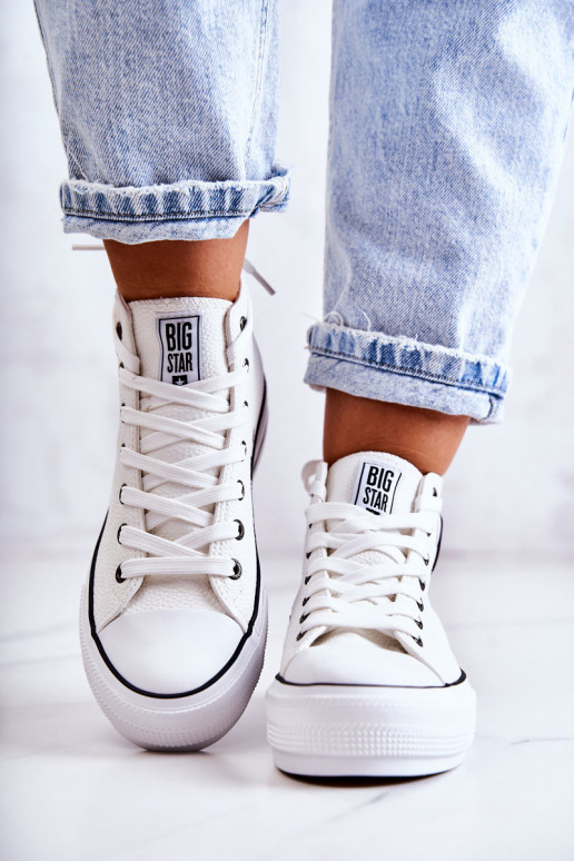 Freizeitschuhe Big Star weiße Farbe GG274013