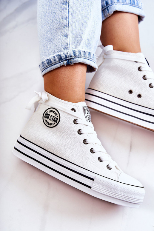 Freizeitschuhe Big Star weiße Farbe GG274013