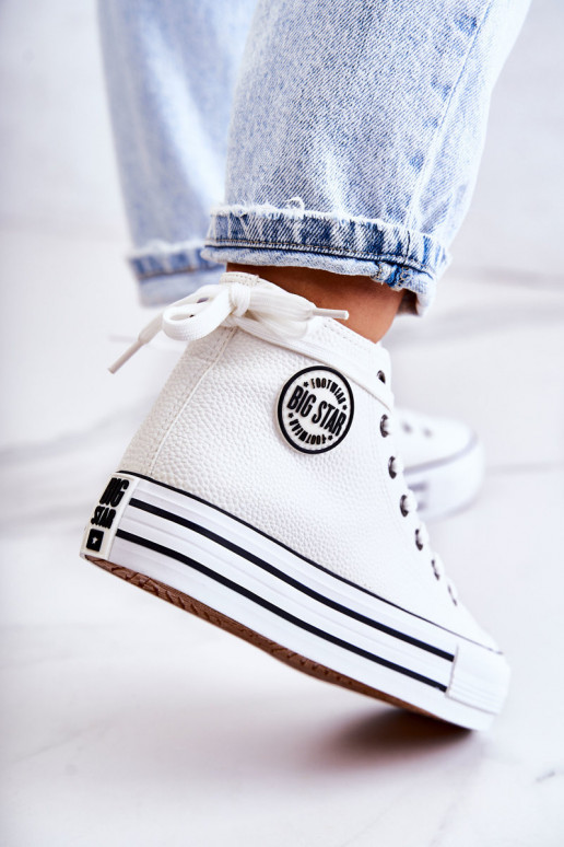 Freizeitschuhe Big Star weiße Farbe GG274013