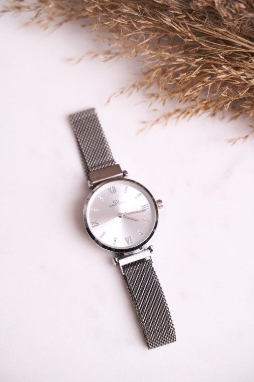 Klassische Damenuhr Giorgio&Dario in der silbernen Farbe Daniela Klassische Damenuhr Giorgio&Dario in der silbernen Farbe Daniela