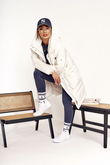 Freizeitschuhe mit Sohlen mit breiten Sohlen BIG STAR FF274241 weiße Farbe 2