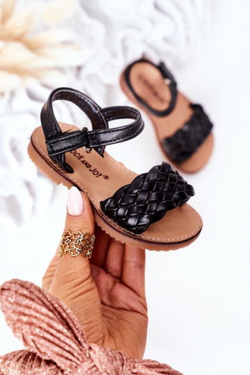Sandalen für Kinder in der Farbe Schwarz von Bailly