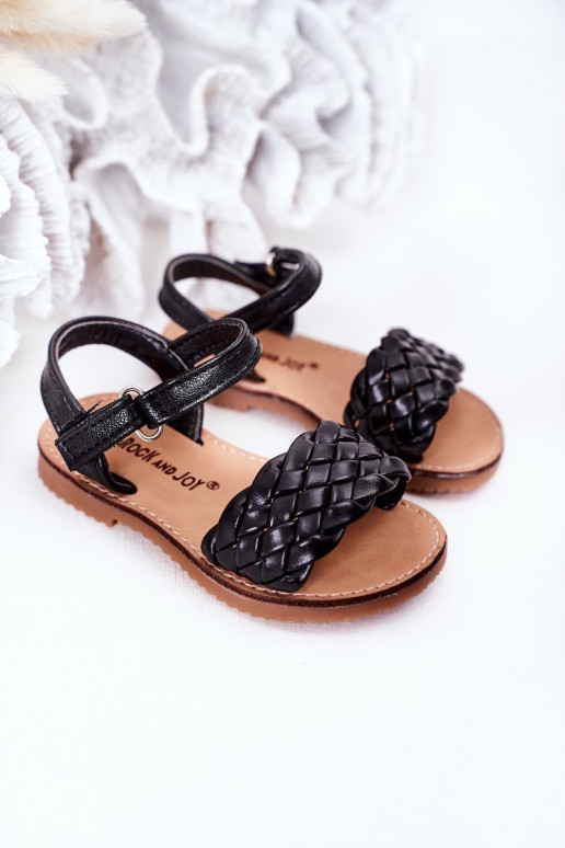 Sandalen für Kinder in der Farbe Schwarz von Bailly Sandalen für Kinder in der Farbe Schwarz von Bailly