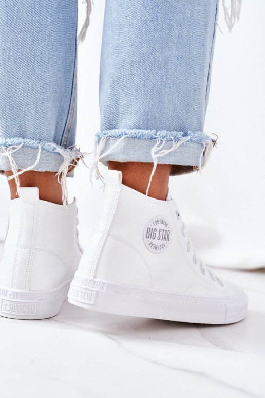 Freizeitschuhe mit Sohle Big Star GG274016 weiße Farbe Freizeitschuhe mit Sohle Big Star GG274016 weiße Farbe