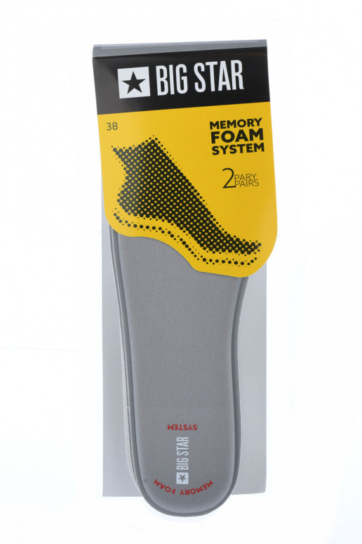 Schuheinlagen BIG STAR Memory Foam System 2 Paar Schuheinlagen BIG STAR Memory Foam System 2 Paar