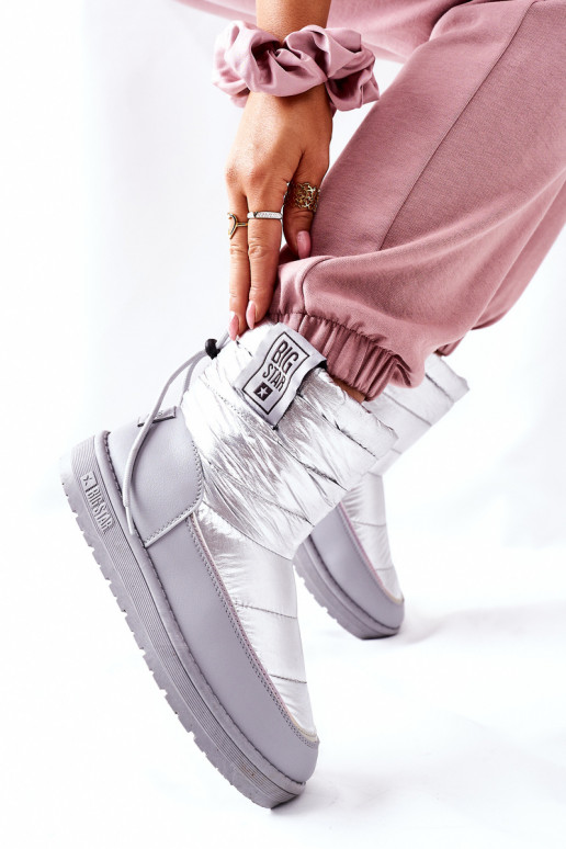 Schneestiefel Big Star II274118 silberfarben