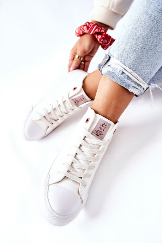 Freizeitschuhe mit Einlegesohle Cross Jeans II2R4033C weiße Farbe Freizeitschuhe mit Einlegesohle Cross Jeans II2R4033C weiße Farbe