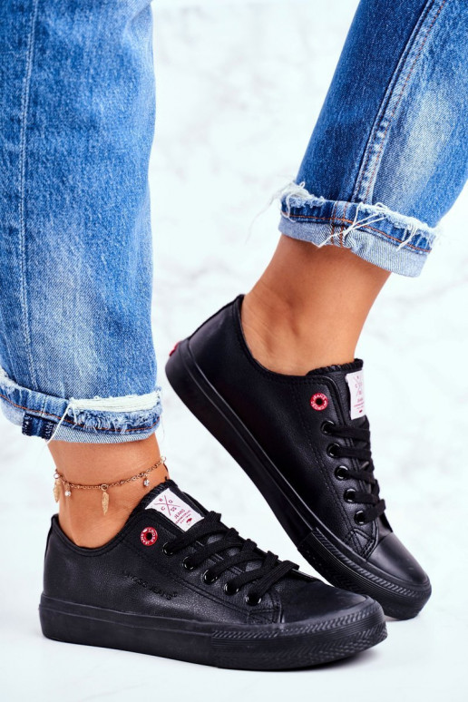Damenschuhe Cross Jeans schwarze Farbe DD2R4029 Damenschuhe Cross Jeans schwarze Farbe DD2R4029