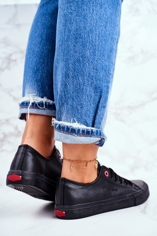 Damenschuhe Cross Jeans schwarze Farbe DD2R4029 Damenschuhe Cross Jeans schwarze Farbe DD2R4029