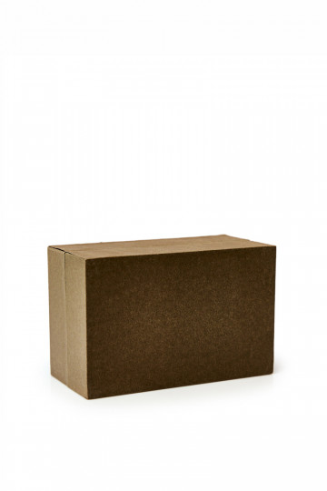 Die Box ist braungrau
