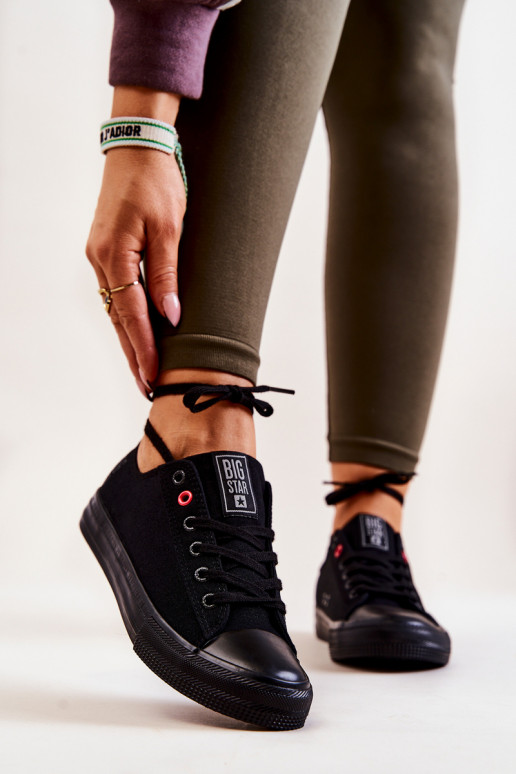 Turnschuhe Big Star JJ274003 schwarz