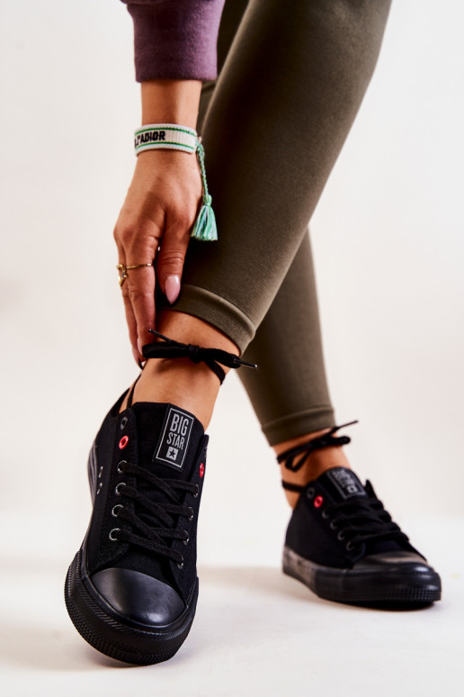 Turnschuhe Big Star JJ274003 schwarz