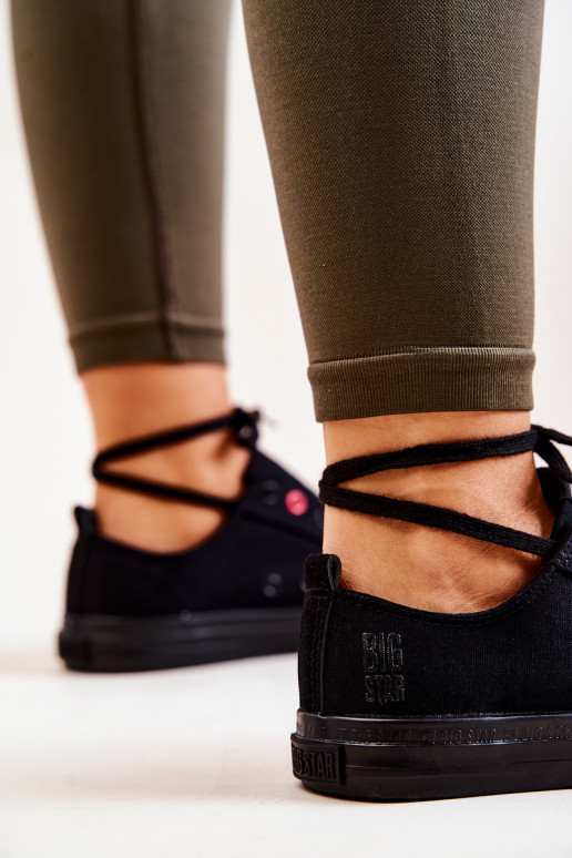 Turnschuhe Big Star JJ274003 schwarz