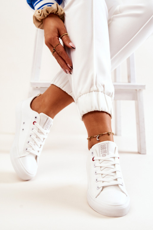 Turnschuhe Big Star JJ274001 weiße Farbe Turnschuhe Big Star JJ274001 weiße Farbe