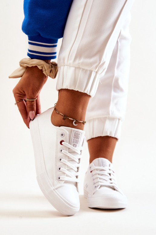 Turnschuhe Big Star JJ274001 weiße Farbe Turnschuhe Big Star JJ274001 weiße Farbe