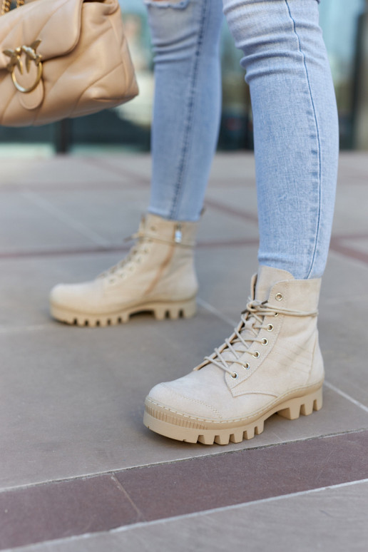 Stiefel aus Wildlederschuhen in der grauen Farbe Layden Stiefel aus Wildlederschuhen in der grauen Farbe Layden