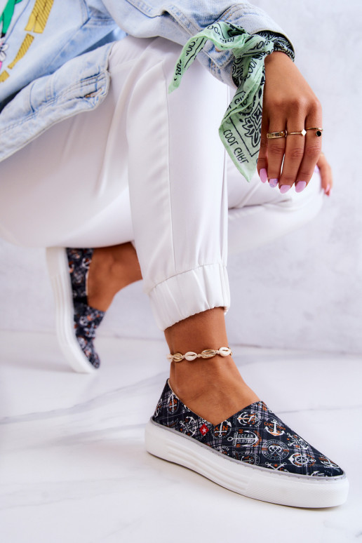 Sneakers Slip On Memory Foam Big Star JJ276012 schwarze Farbe Sneakers Slip On Memory Foam Big Star JJ276012 schwarze Farbe