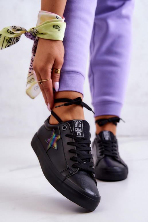 Turnschuhe Big Star JJ274243 schwarz Turnschuhe Big Star JJ274243 schwarz