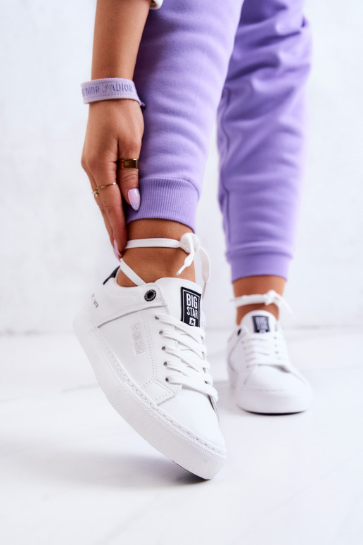 Sneakers Big Star JJ274211 Weiß-Schwarz