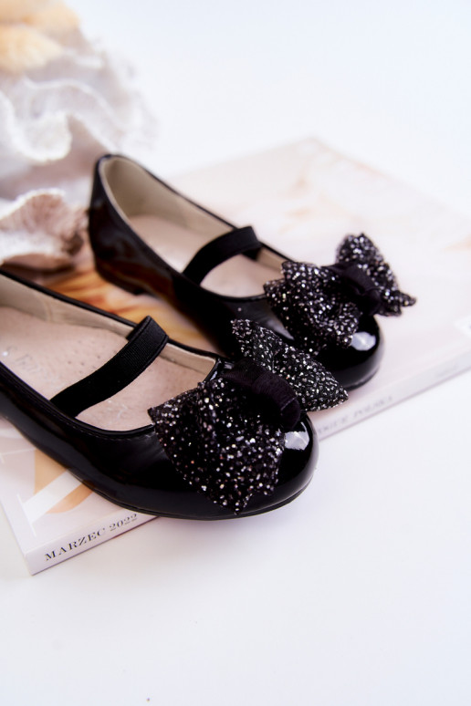 Ballerinas mit Bändern in der Farbe Schwarz Zolly Ballerinas mit Bändern in der Farbe Schwarz Zolly