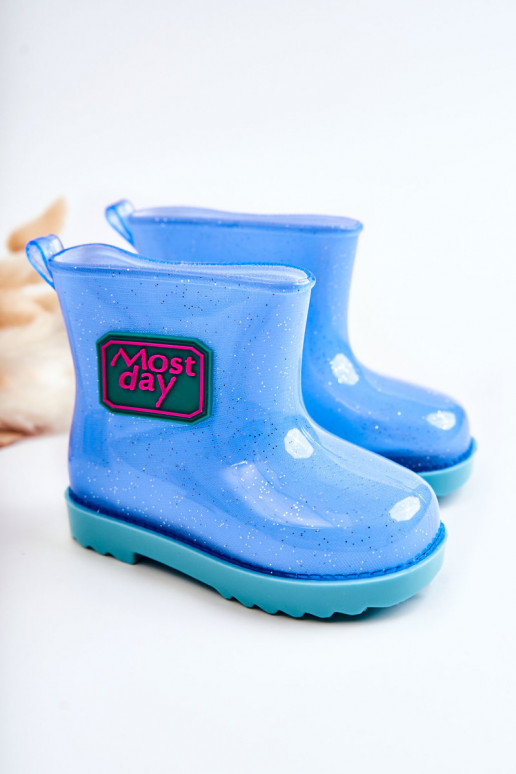 Kindergummistiefel blaue Farbe Rain Kindergummistiefel blaue Farbe Rain