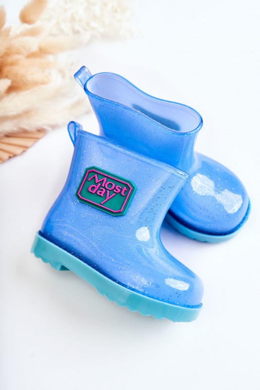 Kindergummistiefel blaue Farbe Rain Kindergummistiefel blaue Farbe Rain