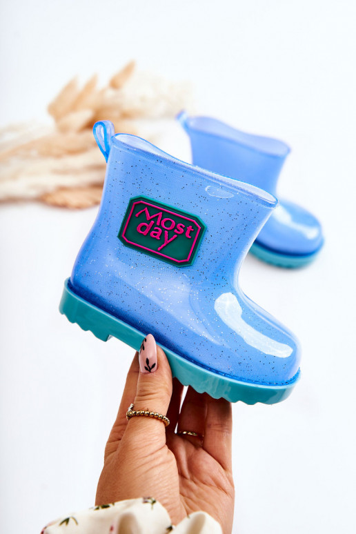 Kindergummistiefel blaue Farbe Rain Kindergummistiefel blaue Farbe Rain