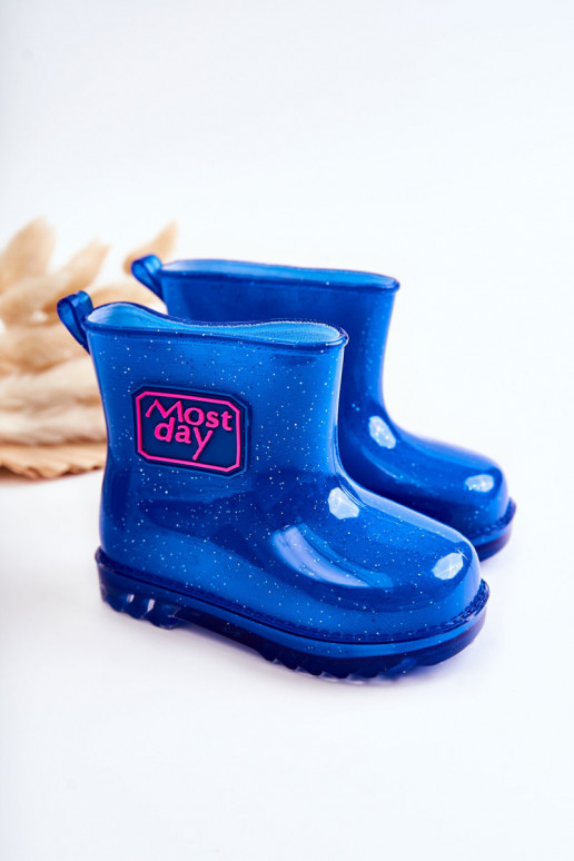 Kindergummistiefel in dunkelblauer Farbe Rain
