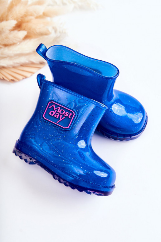 Kindergummistiefel in dunkelblauer Farbe Rain