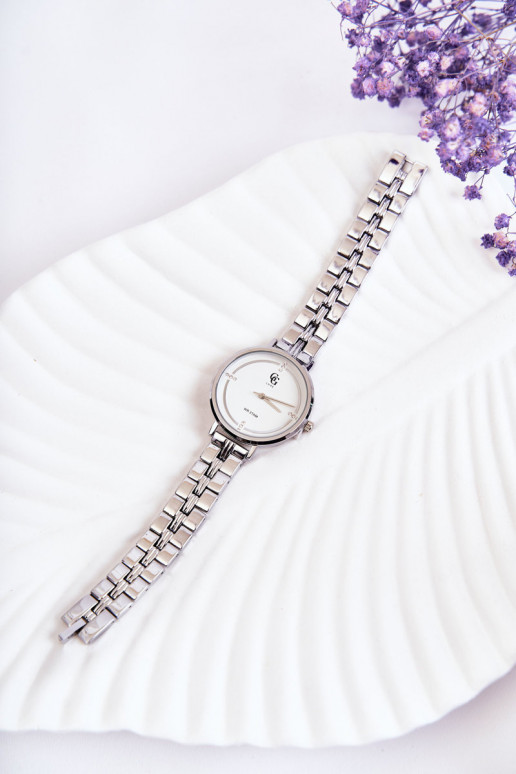 Damenuhr GG Luxe silberfarben