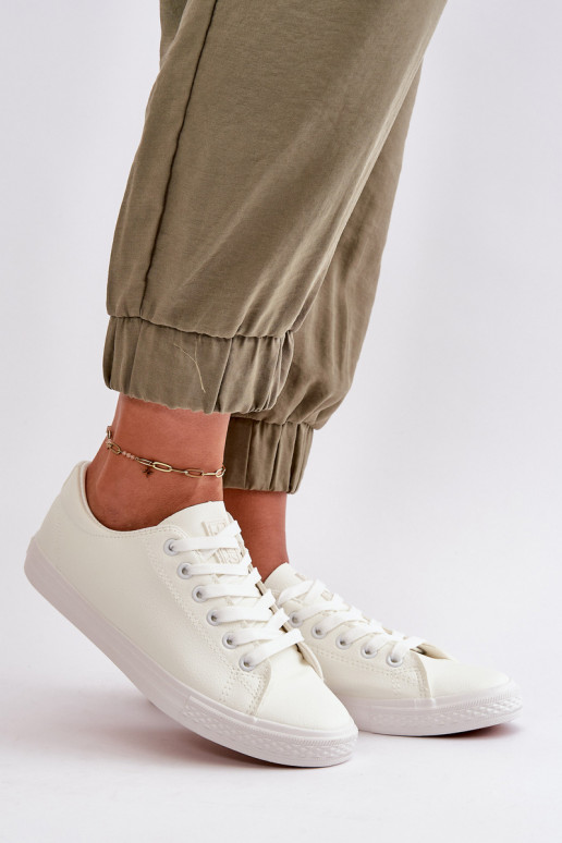 mit Riemen Klassisches Modell Freizeitschuhe in weißer Farbe Misima mit Riemen Klassisches Modell Freizeitschuhe in weißer Farbe Misima