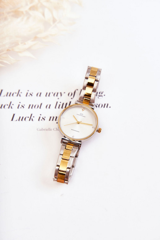 Wasserdichte Damenuhr Giorgio & Dario in der Farbe Gold-Silber Wasserdichte Damenuhr Giorgio & Dario in der Farbe Gold-Silber