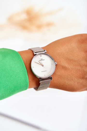 Wasserdichte Damenuhr von Giorgio & Dario in Silber 2