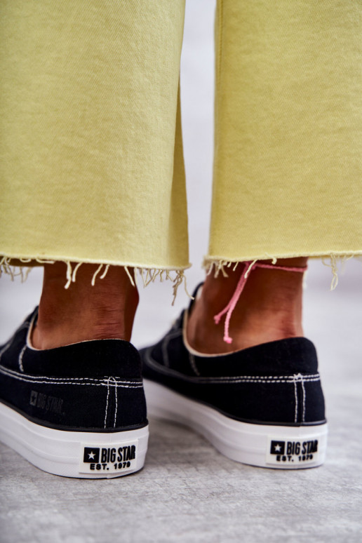 Stoff-Sneaker i Big Star KK274019 schwarz Stoff-Sneaker i Big Star KK274019 schwarz