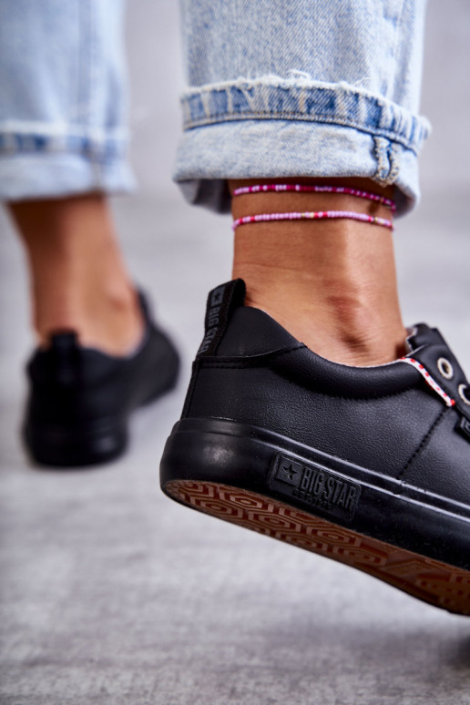 Damen-Freizeitschuhe Big Star KK274006 schwarz Damen-Freizeitschuhe Big Star KK274006 schwarz