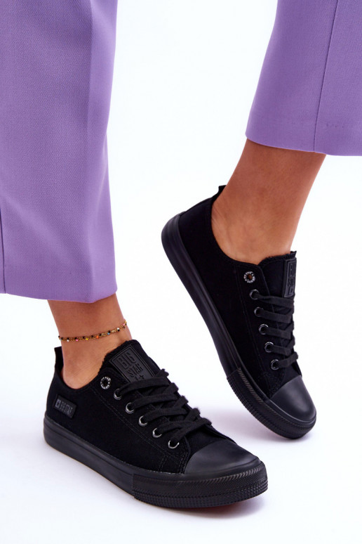 Stoff-Freizeitschuhe Big Star KK274009 schwarz Stoff-Freizeitschuhe Big Star KK274009 schwarz