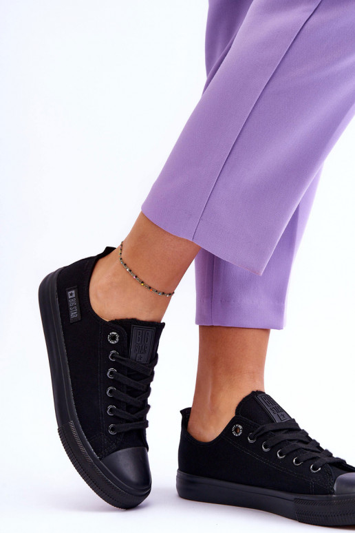 Stoff-Freizeitschuhe Big Star KK274009 schwarz Stoff-Freizeitschuhe Big Star KK274009 schwarz