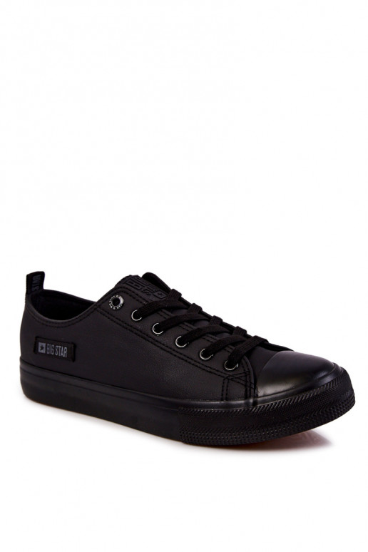 für Herren Niedrige Freizeitschuhe Big Star KK174009 schwarze Farbe für Herren Niedrige Freizeitschuhe Big Star KK174009 schwarze Farbe