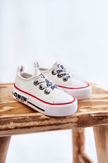 Kinder-Freizeitschuhe BIG STAR KK374040 weiß