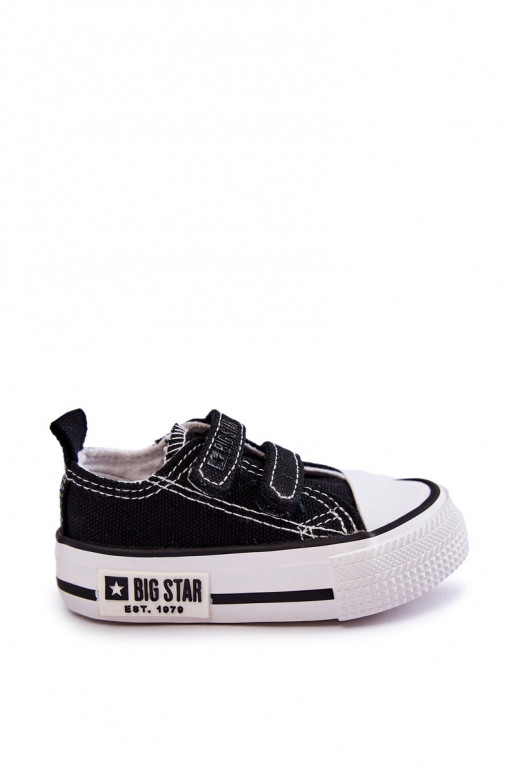 Kinder-Freizeitschuhe mit Klebeverschlüssen BIG STAR KK374074 Schwarz und Weiß Kinder-Freizeitschuhe mit Klebeverschlüssen BIG STAR KK374074 Schwarz und Weiß